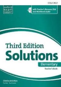 Solutions 3ED ELEMENTARY Teachers Book